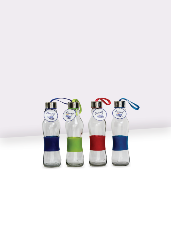 ...13-01 Consol 500ml Glass Water Bottle