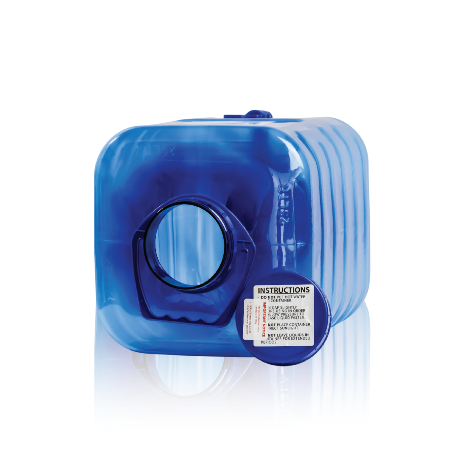 25 Litre Blue Square Water Container