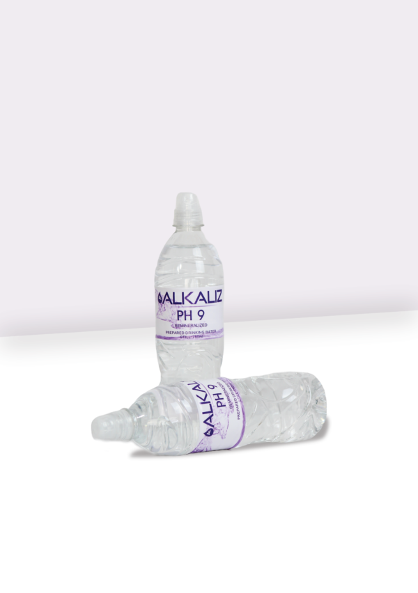 750ml Sports Bottled pH 9 Alkaline Water (12 Pack)